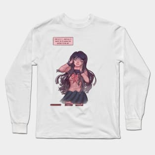 Sayaka is Fading (No Background) Long Sleeve T-Shirt